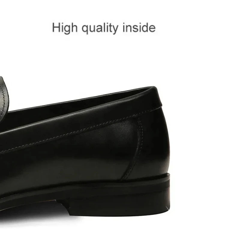 Dress Shoes Loafer Customized Dress Shoes & Oxfords Genuine Leather Mens Men Casual Slip on Summer Classic Loafers Shoes