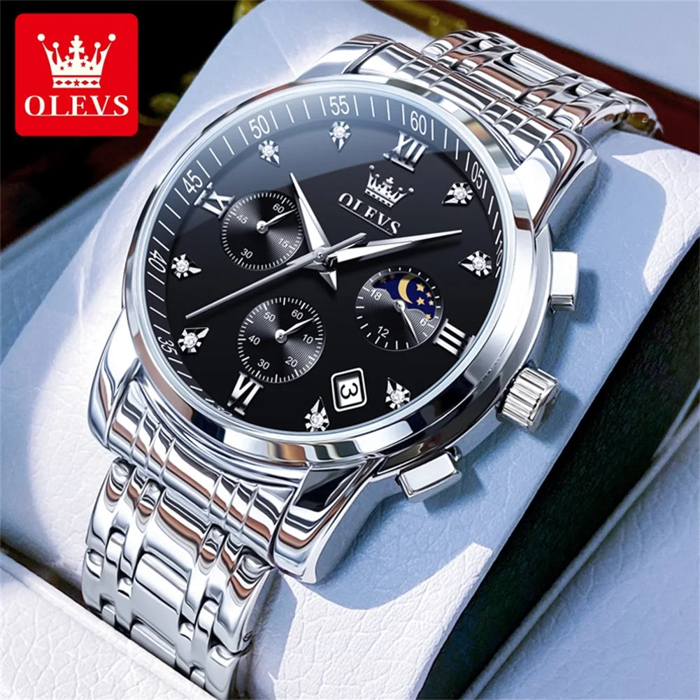 Luxusní pánské hodinky OLEVS Royal Chrono